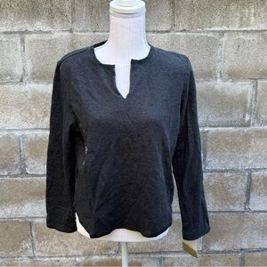 Liz Claiborne NWT Dark Gray Shirt